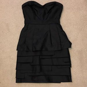 Nwt BCBGMAXAZRIA Annika Black Cocktail Dress Sz 2